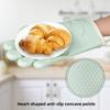 1Pc Microwave Oven Silicone Anti-scalding Glove Non-slip Baking Oven Special Heat Insulation Glove High Temperature Kitchen Glove