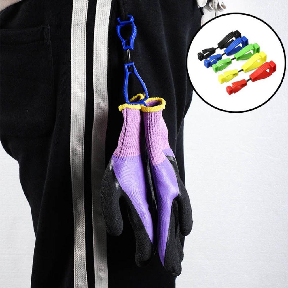 10pcs Safety Glove Holder Hanger Anti-lost Working Gloves Clips Portable Glove Grabber Clip  Worker