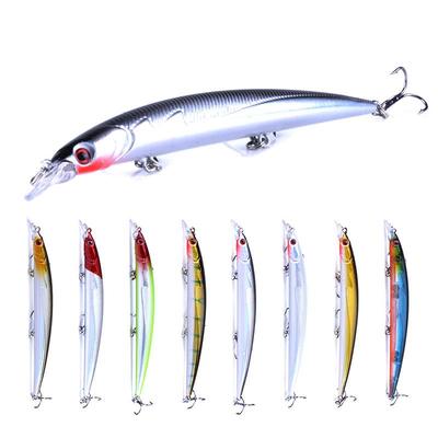 4 stücke Wobbler Minnow Angeln Locken Bionic Bass Hecht Hartplastik Künstliche Angeln Werkzeug