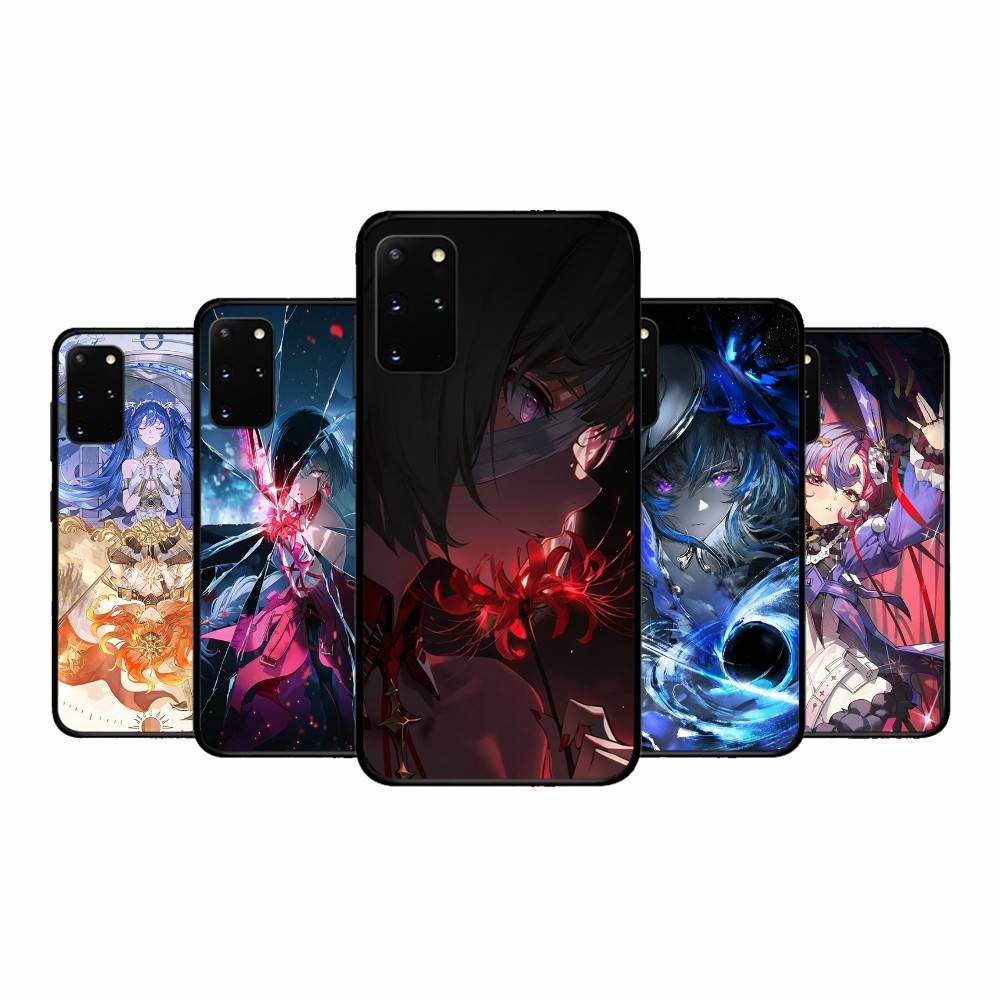 Popular Game Wuthering Waves Phone Case For Samsung S 24 Fe 25 Ultra Plus 20 Lite 21 30 22 23 24 22 Ultra 5G Fundas