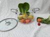 Heat-Resistant Borosilicate Glass Soup Pot with Double Stainless Steel Handles