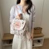 Schoolbag niche design casual personality backpack texture simple fashion new bag 1011 spring women's backpack