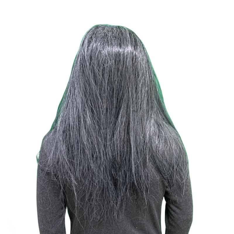 Halloween Horror Mask Grijsharig Monster Baardig Milieuvriendelijk Latex Feest Volledig Hoofd Masker
