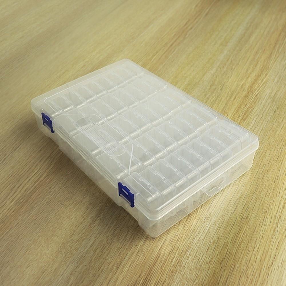 45 Fächer Schmuck Perlen Aufbewahrungsbox Multifunktionaler Puddingbohnenbehälter Bastelaufbewahrung