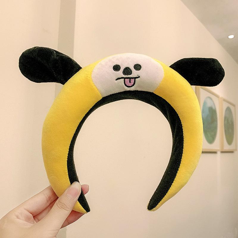 Anime Super Cute Crab Headband New Dinosaur Design Hairband Hair Clip Accessory for Women and Men Funny Cartoon Style