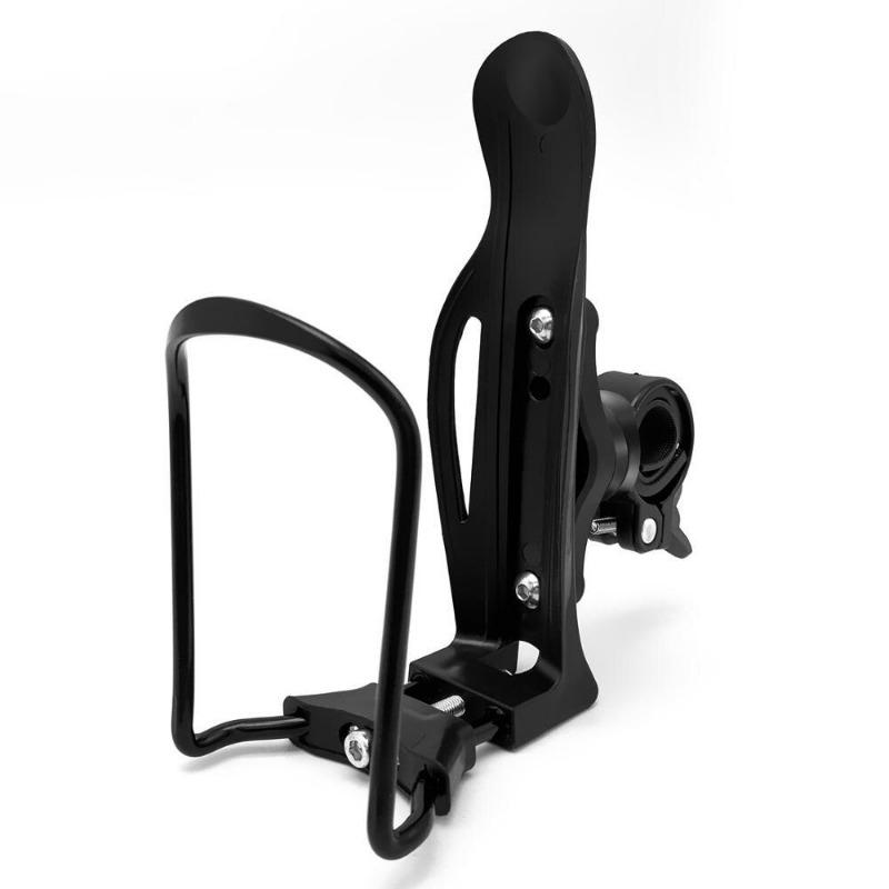 Portabotellas para bicicleta de montaña con adaptador giratorio de 90 grados, portabotellas para bicicleta de montaña