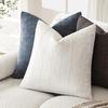 Green Square Cushion Cover Modern Chenille 45x45CM Decorative Pillow Cover Farmhouse Sofa Pillow Cover for Sofa Chair Couch