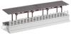 KATO N Gauge Local Line Opposite Platform with Roof Railway Model Supplies 23-134