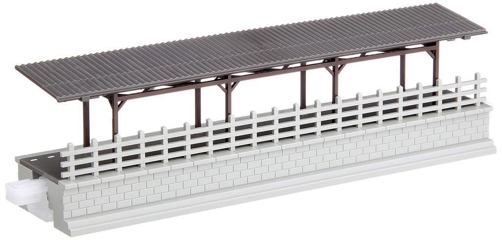 KATO N Gauge Local Line Opposite Platform with Roof Railway Model Supplies 23-134