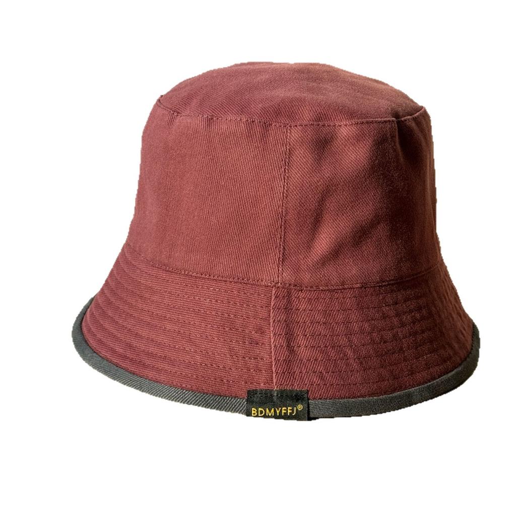 New style fisherman hat for women, casual and versatile for travel, makes the face look smaller, with a deep soft top, large head circumference