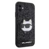 Etui Do iPhone 11 Karl Lagerfeld Glitter Choupette Czarny