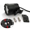Motorrad LED Scheinwerfer Beleuchtung L6X Motorrad Nebelscheinwerfer Superheller Scheinwerfer Arbeitsscheinwerfer Rundstrahler 40 Watt