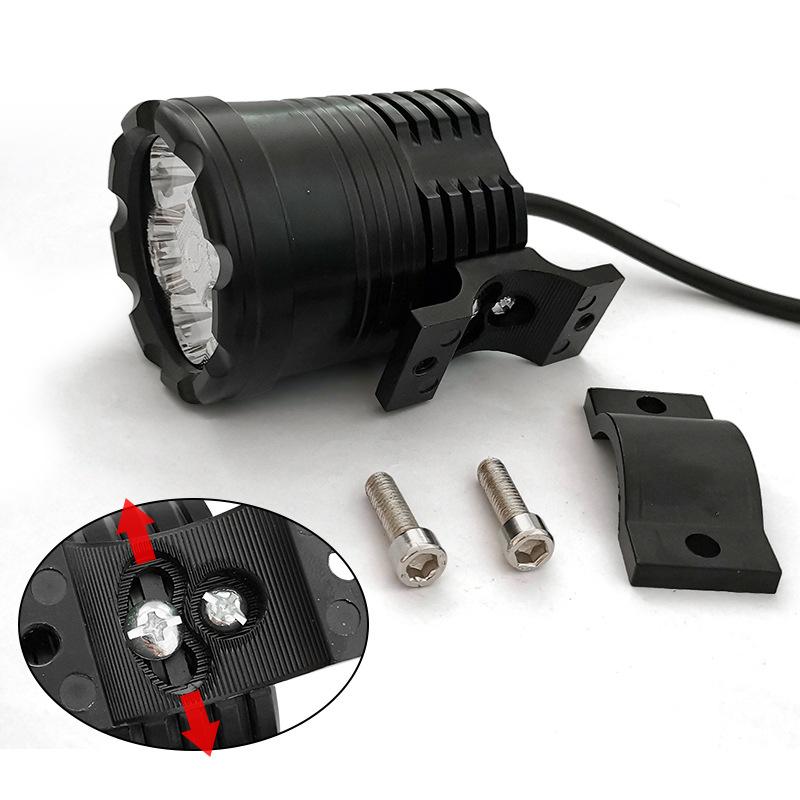 Motorrad LED Scheinwerfer Beleuchtung L6X Motorrad Nebelscheinwerfer Superheller Scheinwerfer Arbeitsscheinwerfer Rundstrahler 40 Watt