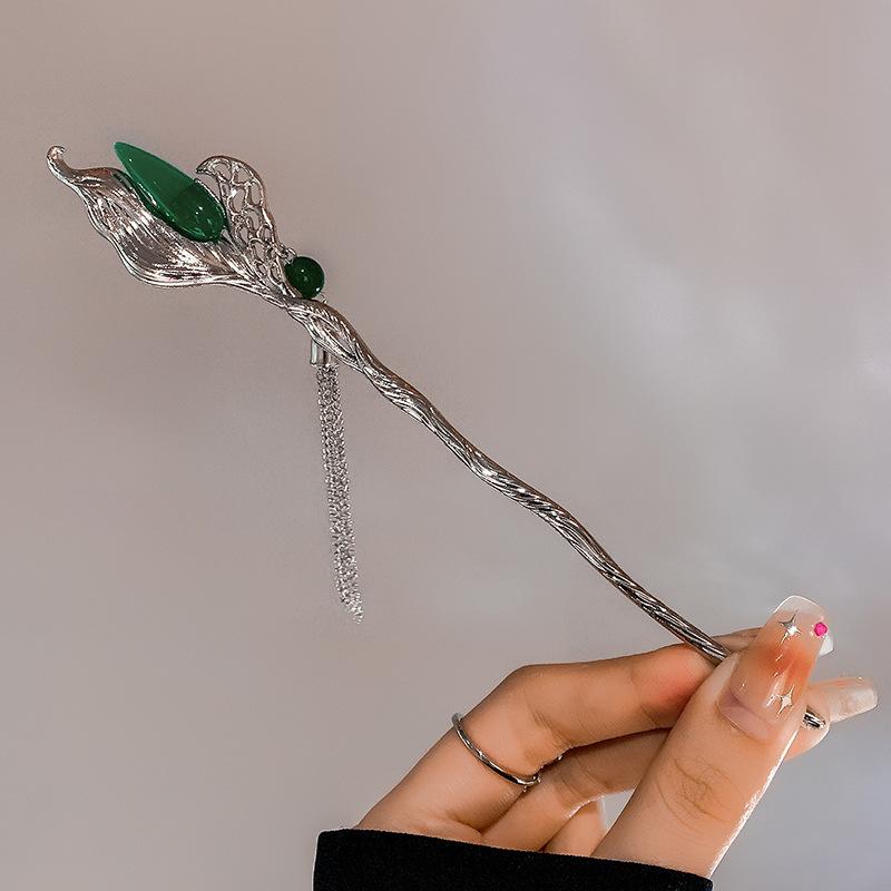 Classic Chinese Hair Stick Pins for Women Butterfly Flower Star Fresh Handmade Hairpins Charm Jewelry Accessories Hair Ornaments