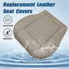 GXARTS Non-Perforated Driver Side Bottom Replacement Leather Seat Cover Tan Compatible with Chrysler Town & Country 2008 2009 2010 2011 2012 2013