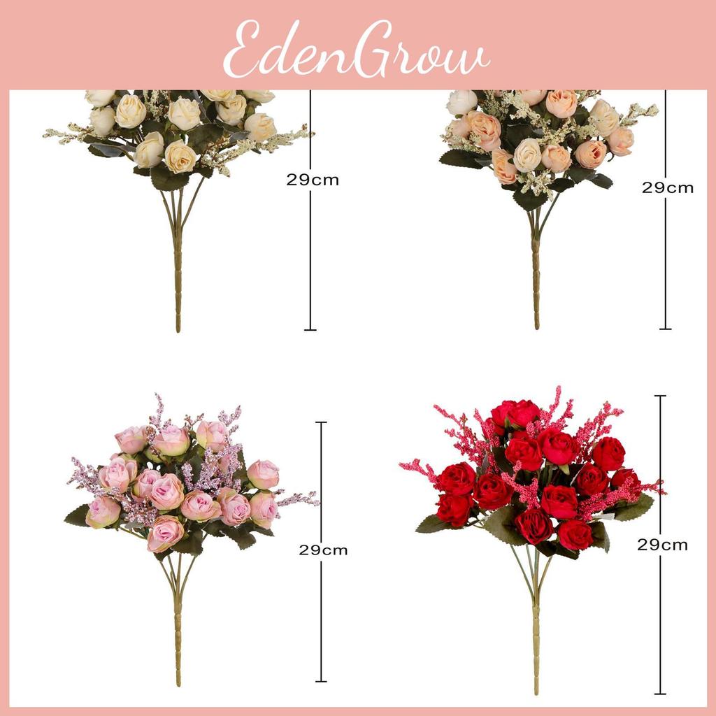 Fabric Rose Flower For Living Room Outdoor Wedding Event Fashion Decoration