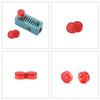 2Pcs Colorful Guitar Effect Pedal Footswitch Toppers, Guitar Foot Nail Effect Pedal Protections Caps Guitar Effect Part