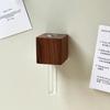 Wooden Test Tube Vase DIY Flower Arrangement Magnetic Simulation Flower Vase Refrigerator Sticker Home Kitchen Decorations Vases
