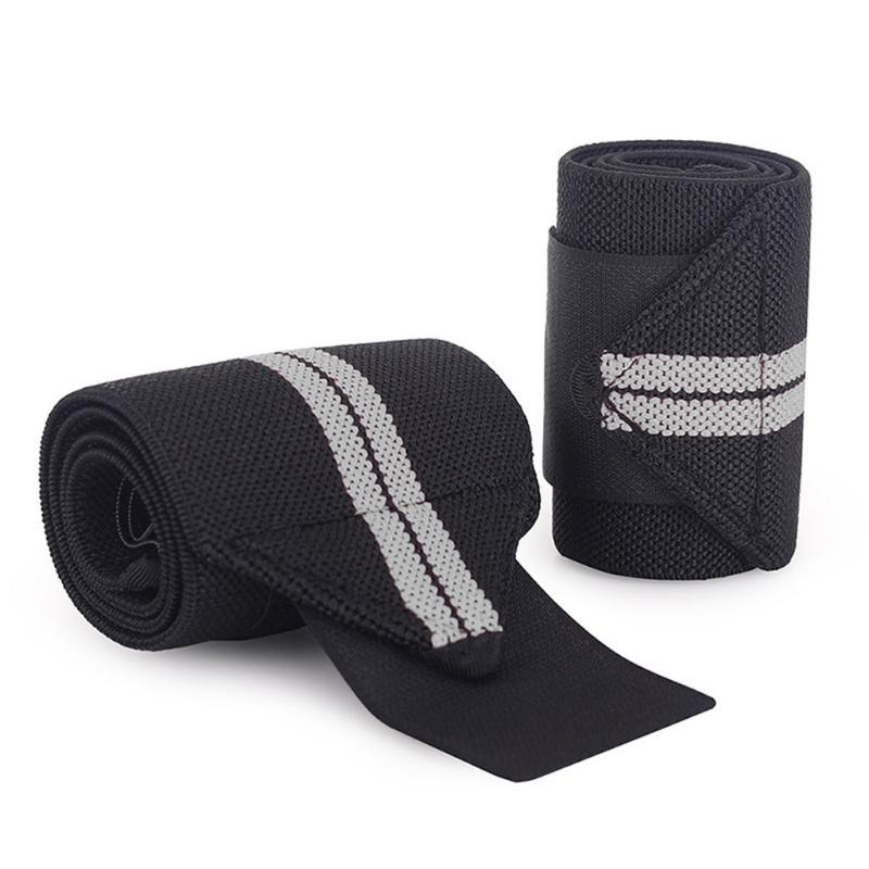 

1Pair Sports Wristband Fitness Wrist Support Wristband Gym Weight Lifting Wraps Bandage