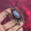 Shungite Pendant Copper Wire Wrapped Pendant Butterfly Jewelry Genuine Gemstone Pendant Dainty Copper Jewelry Wedding Gifts Handmade Pendant