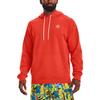 Under Armour FW22 Cartoon Pattern Printed Pullover Hoodie Men Hoodies Red 1374314-860