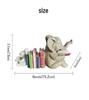 Elephant and Rabbit Reading Garden Resin Ornament for Home or Office Decor