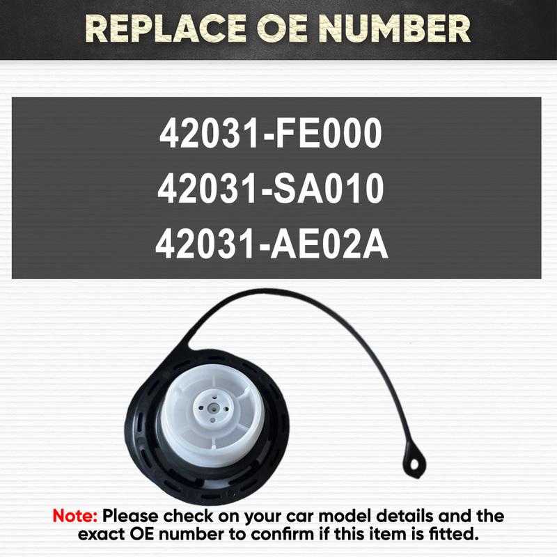 Fuel Gas Tank Filler Cap Cover for Subaru Impreza Forester Baja Legacy Outback 42031-FE000 42031-SA010 42031-AE02A