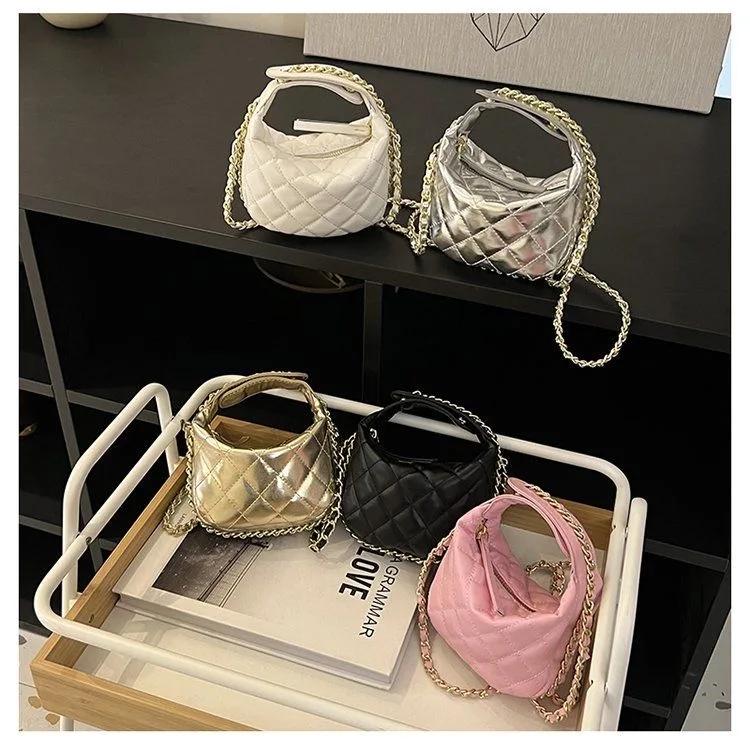 Women's Shoulder Bag  Fashion Handbag Women's Crossbody Laser Small Square Bag High Quality Chain Bag Tote Bags for Women