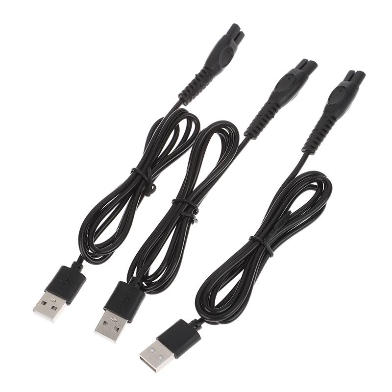 

5-Pcs USB Charging Cable Electric Shaver 5V Power Cord Replacement Charger Compatible with PQ888 S5830 S5831 S5832 S1113 Razor чёрный