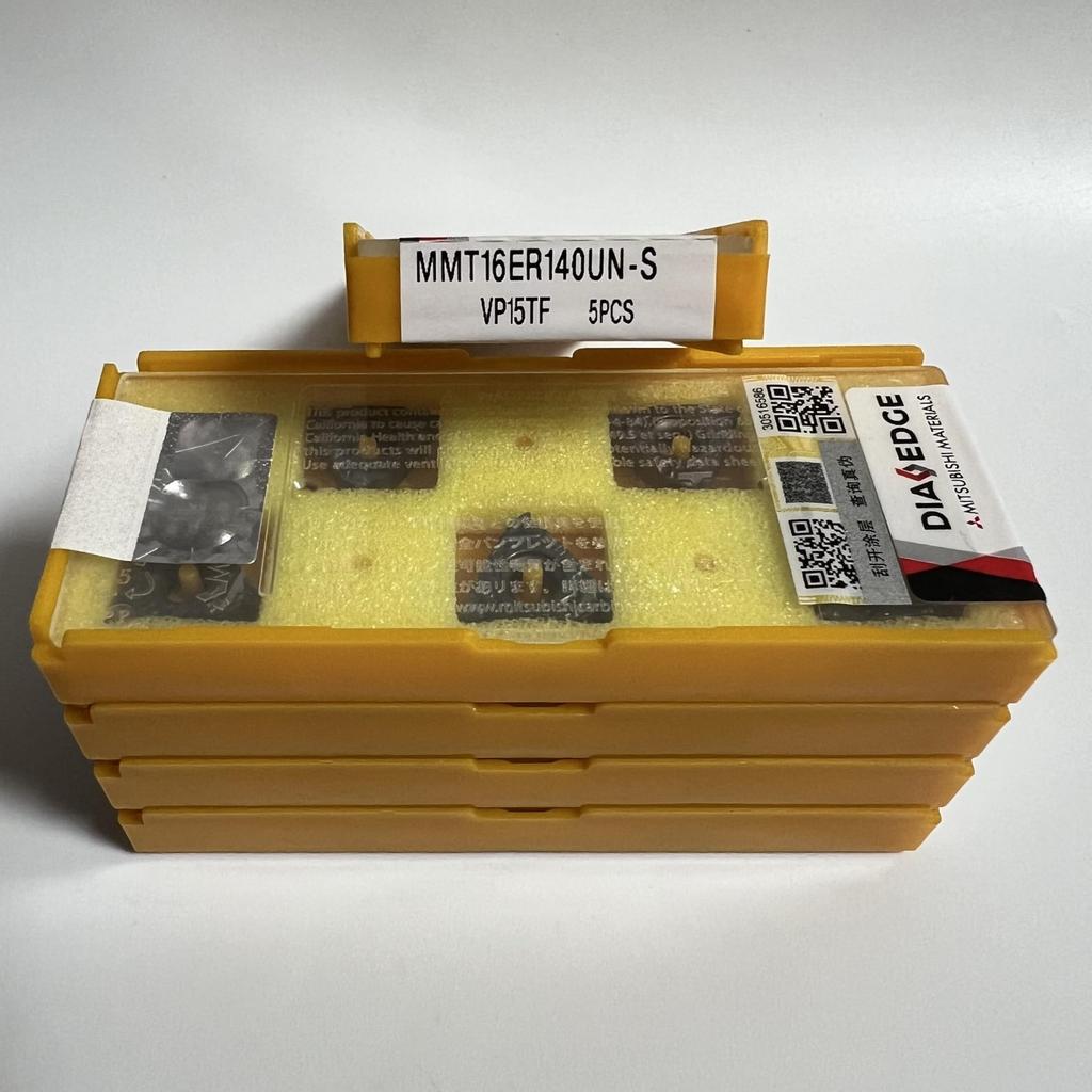 MITSUBISHI / MMT16ER140UN-S VP15TF / Carbide CNC Blade 10 Pcs