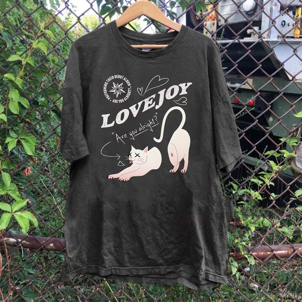 

Lovejoy Band Performing Debut Are You Alright Full Size S-5XL SS1082 Unisex T-Shirt XXL