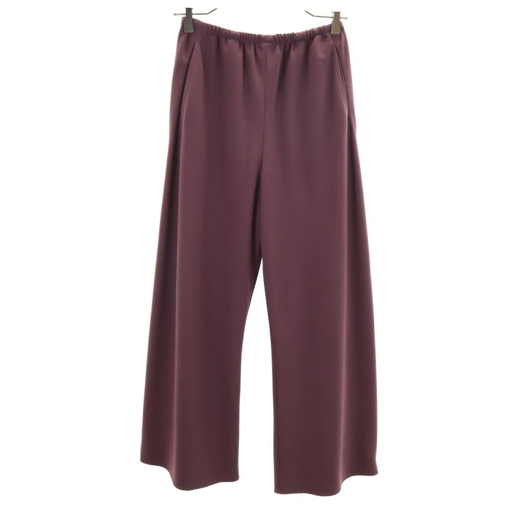Mila Owen Wrinkle-free Easy Pants Purple Women Used
