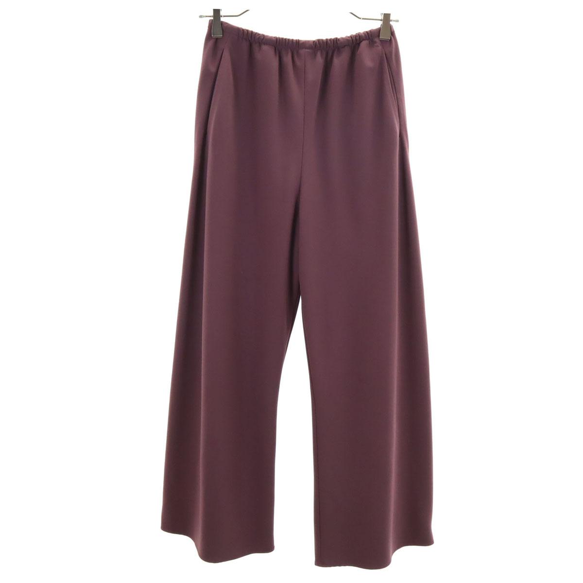 

Mila Owen Wrinkle-free Easy pants Purple Women Used