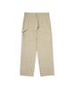 Syupeodeulai Corduroy Straight Carpenter Pants Beige