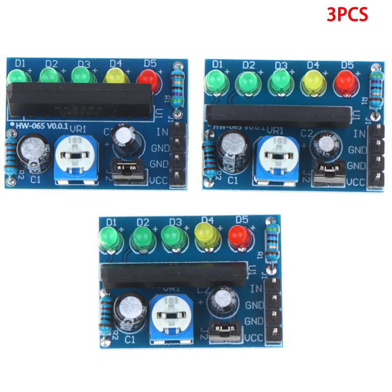 1/2/3Pcs Ka2284 Power Audio Level Indicator Module Battery Capacity Indicator Red Green Led For Voltmeter Volume Vu Meter