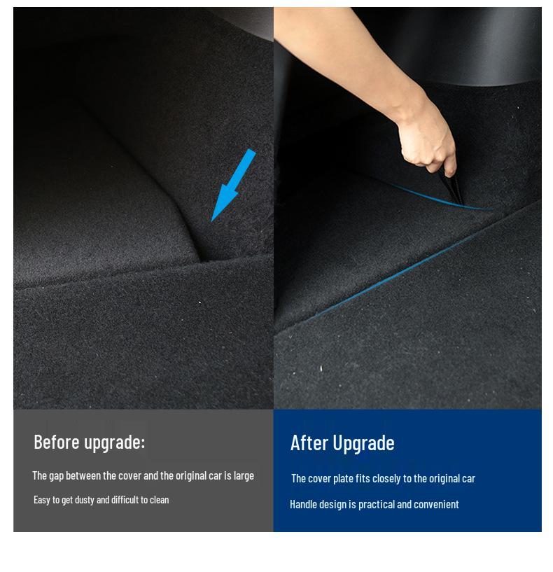 Tesla Model Y 2021-2022 Trunk Storage Boxes - Original Style Left & Right Interior Modification.