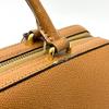 Celine 2WAY Bag Hand Bag Shoulder Bag Leather Brown/GoldHardware