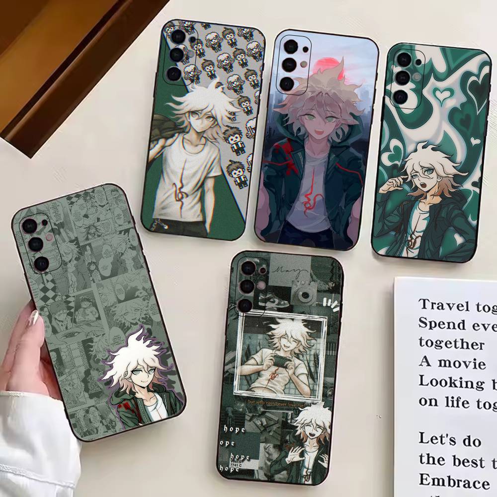 Danganronpa Game N-Nagito Komaeda Phone Case For Samsung S25,S24,S21,S22,S23,S30,Ultra,S20,Plus,Fe,Lite,Note,10,Black Cover