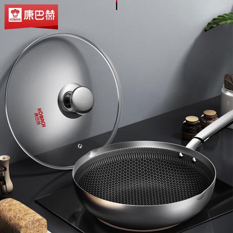 Kambach 316L Stainless Steel Non-Stick Frying & Stir-fry Pan