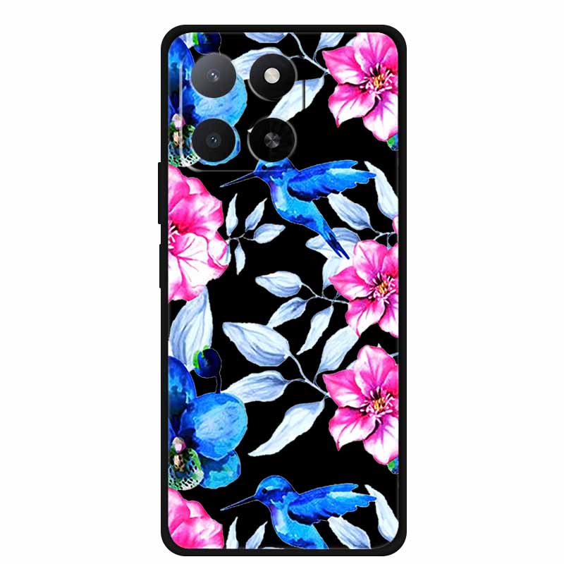 For Motorola G86 G56 Phone Case G 86 G 56 Coque Black Silicone Soft Back Cover For Motorola G86 Power Edge 60 60S Case Cartoon