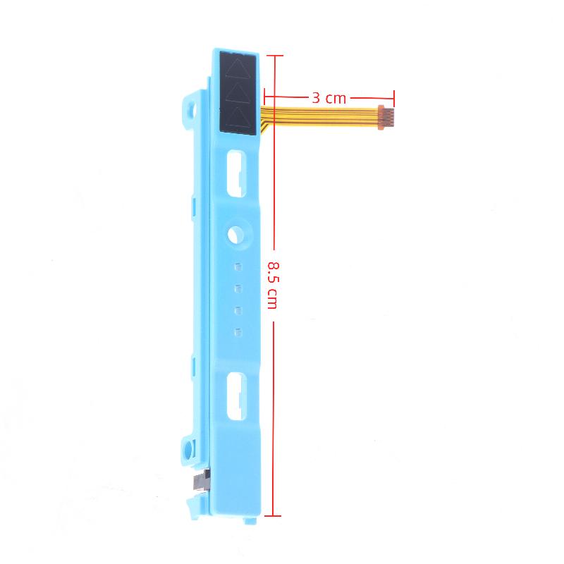 2Pcs/set Metal Replacement Console Rail Assembly Track For Ninten-do Switch NS Joycon L R LR Left Right Sliders Railway