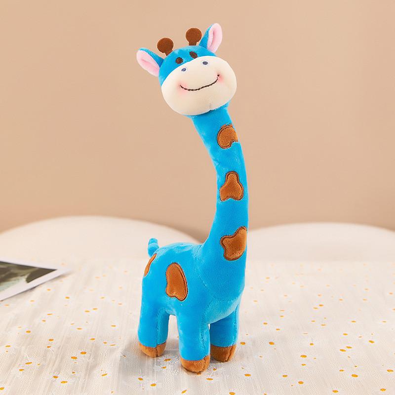 Plush Toy Giraffe Cartoon Animal Stuffed Doll Room Sofa Decoration Gift Kids