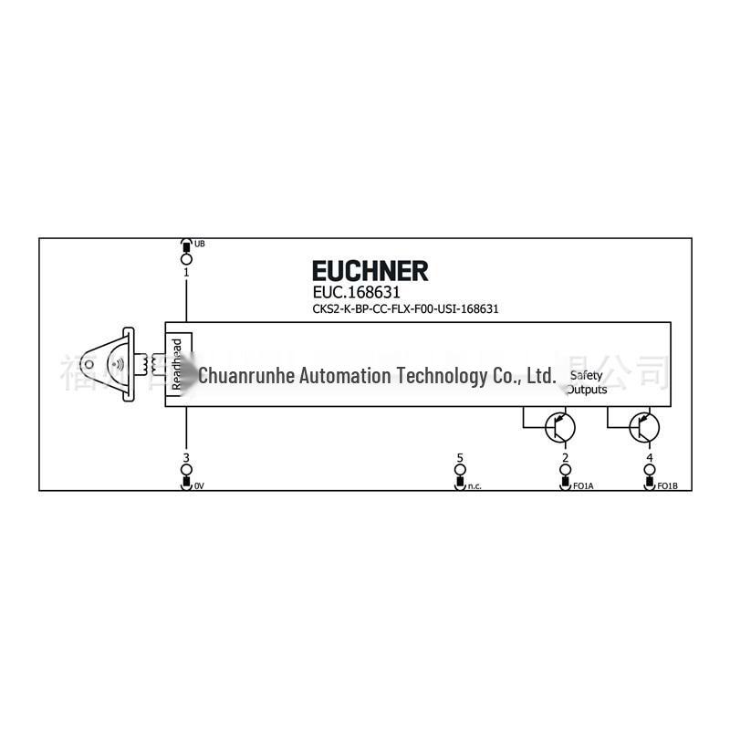 Euchner Anahtar Adaptörü CKS2-K-BP-CC-FLX-F00-USI-168631 Orijinal