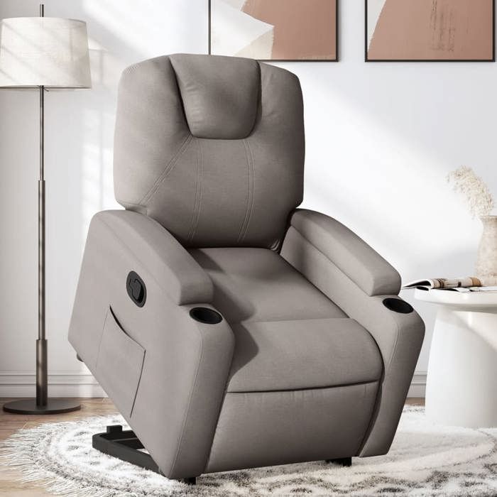 VidaXL Fauteuil Inclinable, Chaise de Relaxation avec Dossier et Repose-pied Réglables, Siège de Salon Salle de Séjour, 3204376