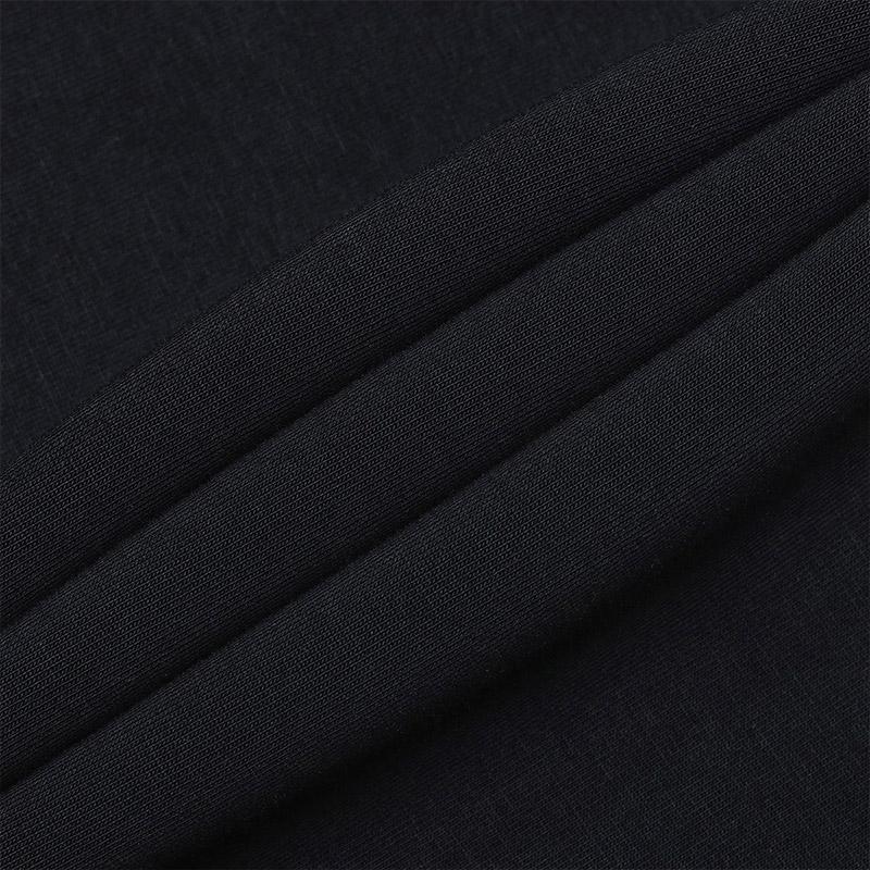 Fila Heritage Series Round Neck Letter Print Comfortable Long Sleeve Sweatshirt Men Sweatshirt Black F11M518208F-BK