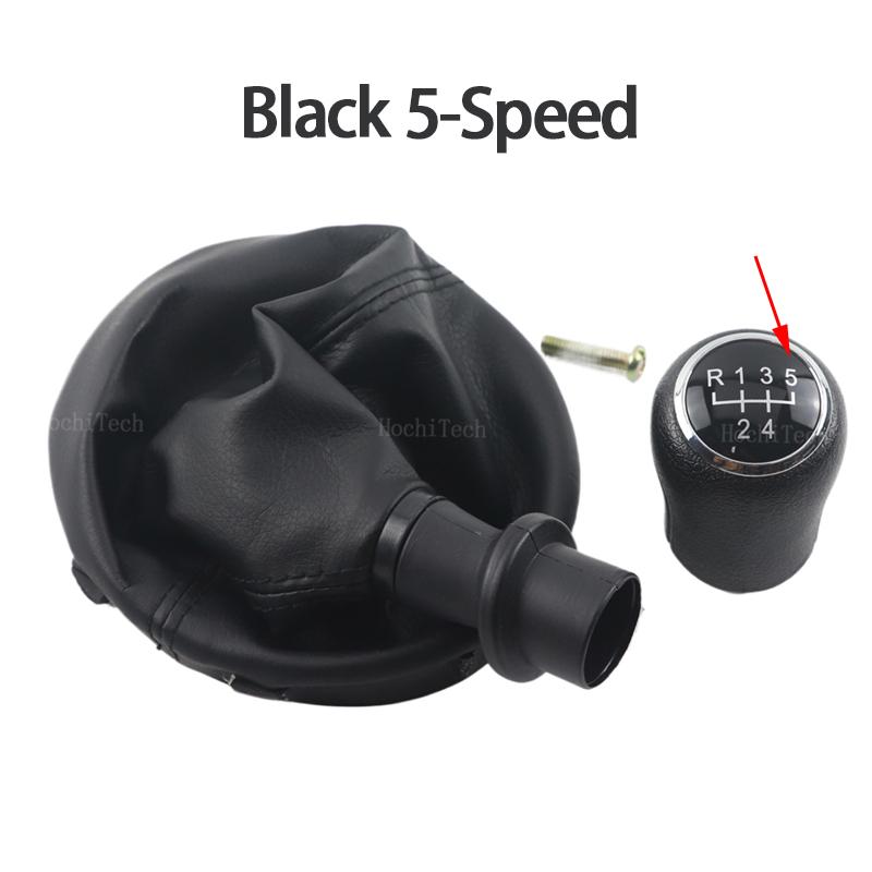 Fit For Volkswagen VW Transporter T5 T5.1 Gp 2003-2011 T6 Car 5 6 Speed Leather Gear Stick Shift Knob