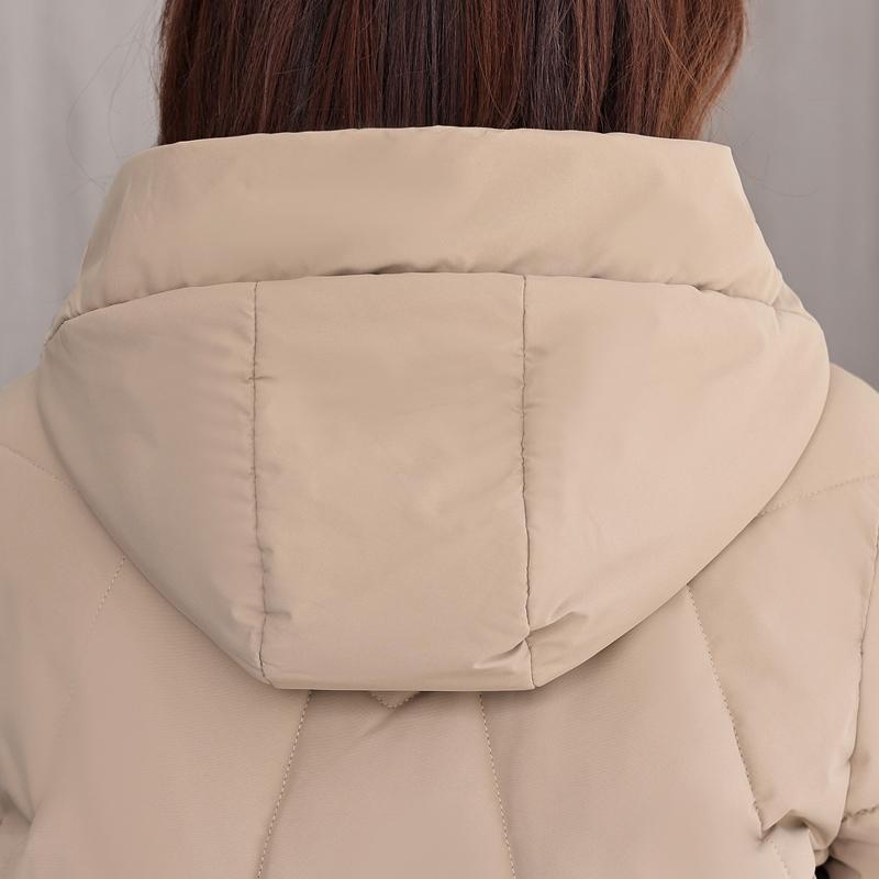 Fashion Woman Winter Coats Hooded Casual Thick Warm Short Parkas Women Jackets