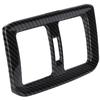 Rear Air Conditoner Outlet Vent Cover Panel Trim Carbon Fiber Style Decoration Replacement for RAV4