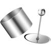 Round Stainless Steel Cake Mousse Ring Tool Easy To Demould Rice Ball Sushi Making Mold Food Mold Kitchen Baking Mold