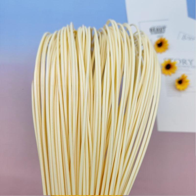 500g 2.4mm PE Round Synthetic Rattan Weaving Material Plastic Knit for Furniture Repair Chair Table Basket about 90Meter